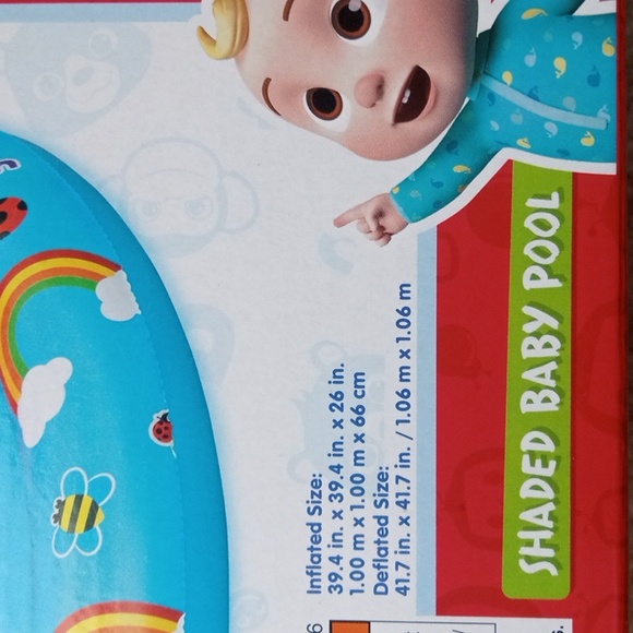 CoComelon Shaded Baby Pool - Picture 2 of 4